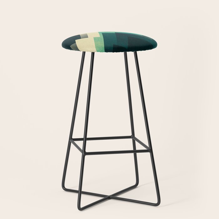 Ablaze on cold mountain Stool Gallery Image 1