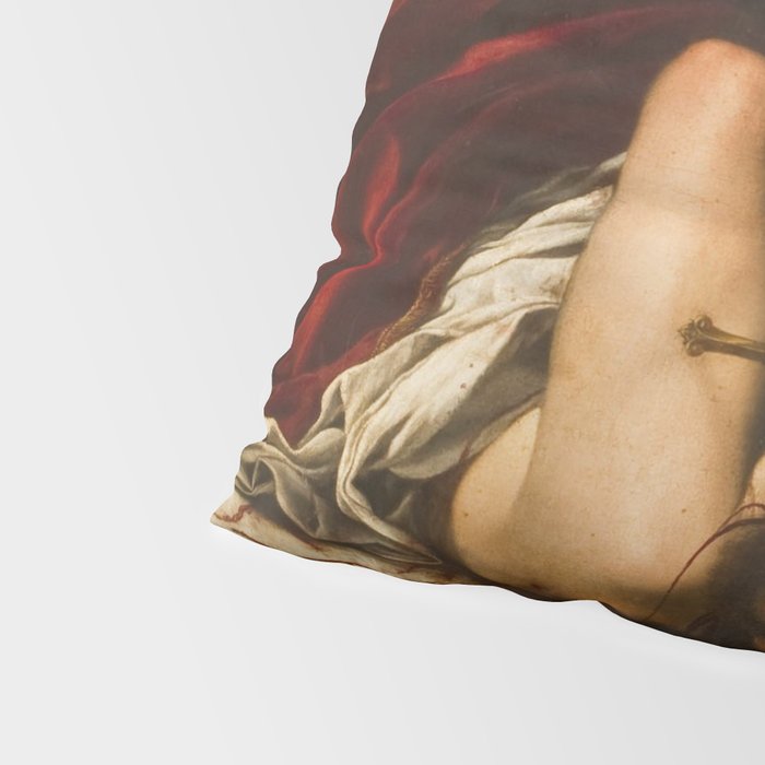 Judith Slaying Holofernes by Artemisia Gentileschi Pillow Sham Gallery Image 4