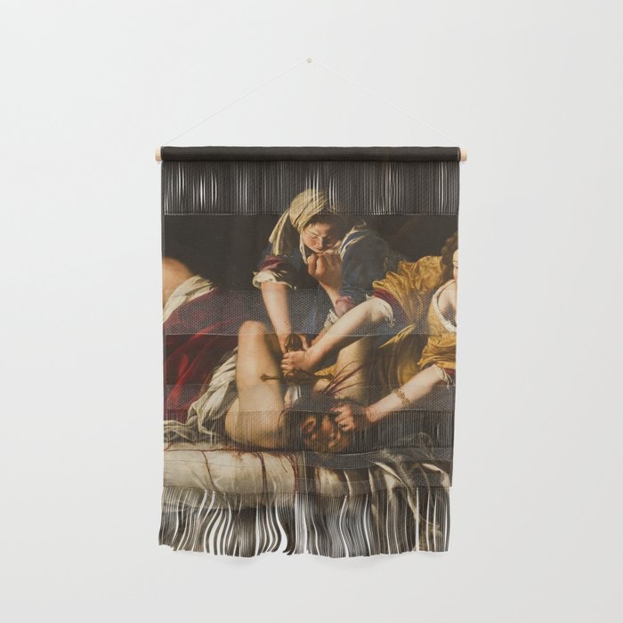 Judith Slaying Holofernes by Artemisia Gentileschi Wall Hanging Gallery Image 1