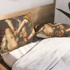 Judith Slaying Holofernes by Artemisia Gentileschi Pillow Sham Gallery Image 2
