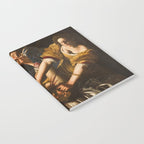 Judith Slaying Holofernes by Artemisia Gentileschi Notebook Gallery Image 2