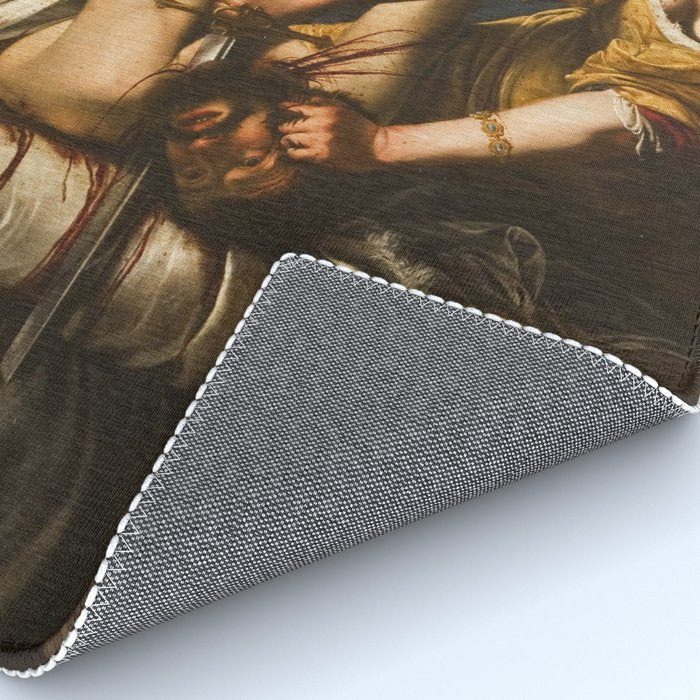 Judith Slaying Holofernes by Artemisia Gentileschi Rug Gallery Image 4