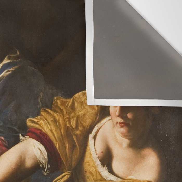 Judith Slaying Holofernes by Artemisia Gentileschi Wall Tapestry Gallery Image 3