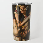 Judith Slaying Holofernes by Artemisia Gentileschi Travel Mug Gallery Image 1
