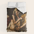 Judith Slaying Holofernes by Artemisia Gentileschi Comforter Gallery Image 6
