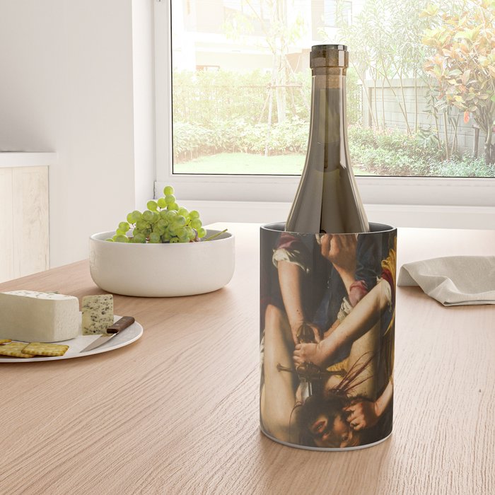 Judith Slaying Holofernes by Artemisia Gentileschi Wine Chiller Gallery Image 4