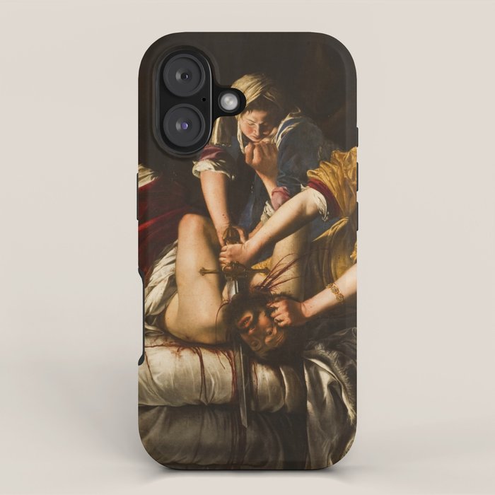 Judith Slaying Holofernes by Artemisia Gentileschi iPhone Case Gallery Image 1