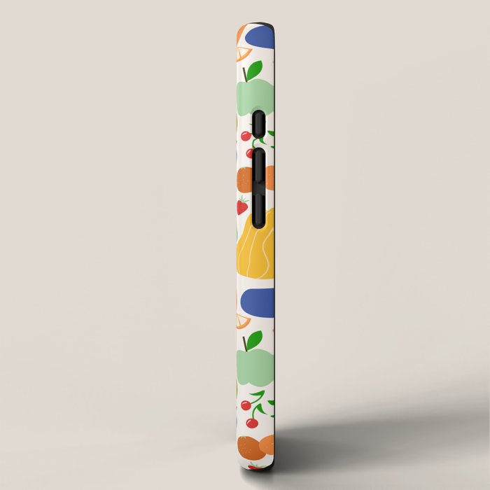 Colorful Veggie Pattern iPhone Case Gallery Image 2