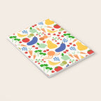 Colorful Veggie Pattern Notebook Gallery Image 3