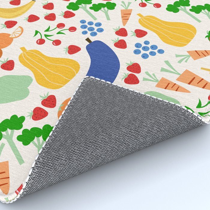 Colorful Veggie Pattern Rug Gallery Image 4