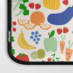 Colorful Veggie Pattern Laptop Sleeve Gallery Image 3