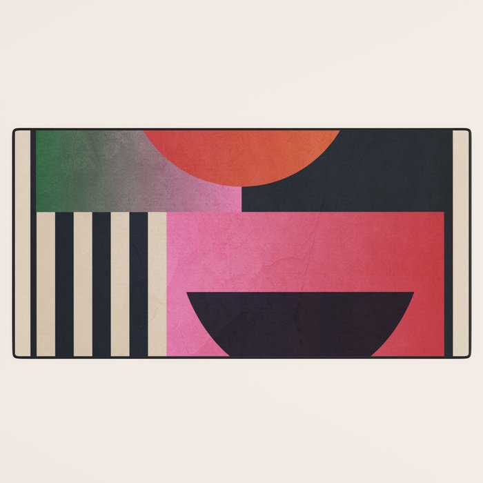 Geometric Abstraction 54 Desk Mat Gallery Image 3