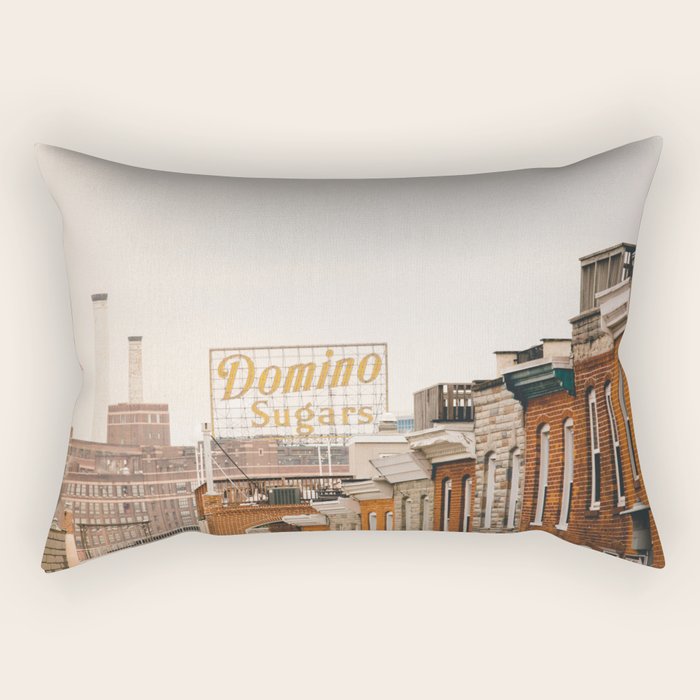 Domino Sugar - Baltimore Rectangular Pillow Gallery Image 1