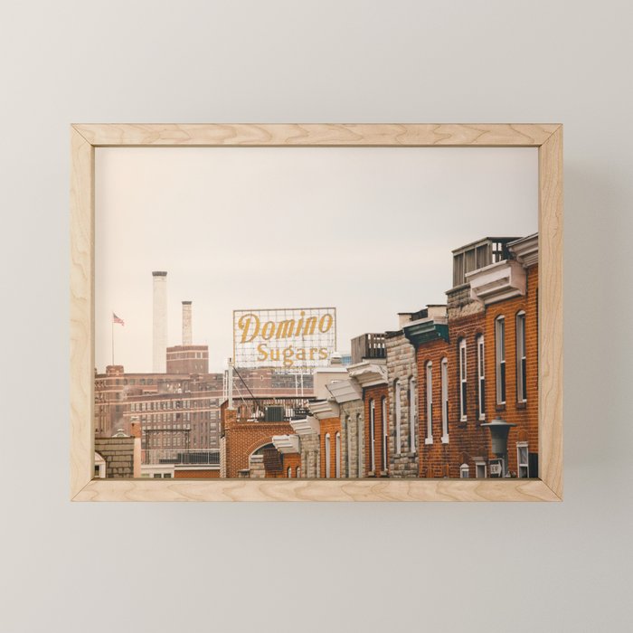 Domino Sugar - Baltimore Mini Art Print Gallery Image 1