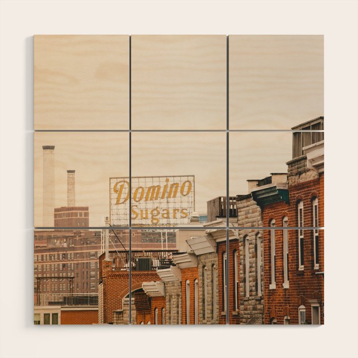 Domino Sugar - Baltimore Wood Wall Art Gallery Image 1