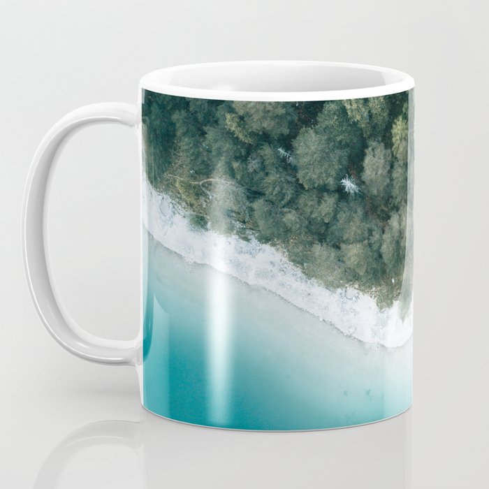 Green and Blue Symmetry - Landscape Photography Coffee Mug Gallery Image 3
