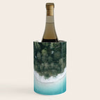 Green and Blue Symmetry - Landscape Photography Wine Chiller Gallery Image 1