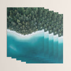 Green and Blue Symmetry - Landscape Photography Wrapping Paper Gallery Image 3