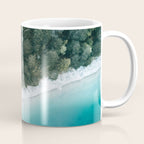 Green and Blue Symmetry - Landscape Photography Coffee Mug Gallery Image 1