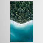 Green and Blue Symmetry - Landscape Photography Tablecloth Gallery Image 2