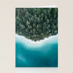Green and Blue Symmetry - Landscape Photography Stationery Card Gallery Image 2