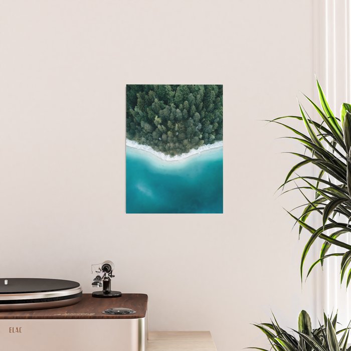 Green and Blue Symmetry - Landscape Photography Poster Gallery Image 2