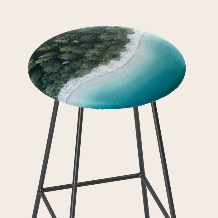 Green and Blue Symmetry - Landscape Photography Stool Gallery Image 2