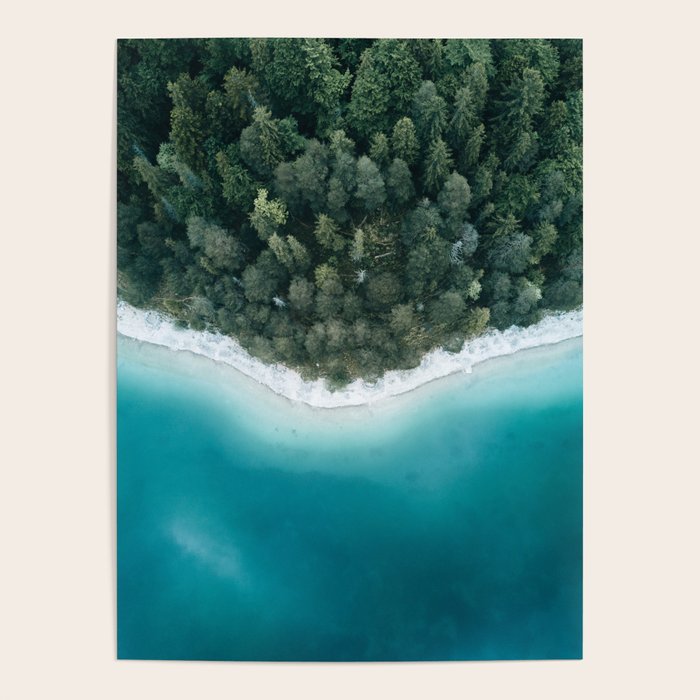 Green and Blue Symmetry - Landscape Photography Poster Gallery Image 4