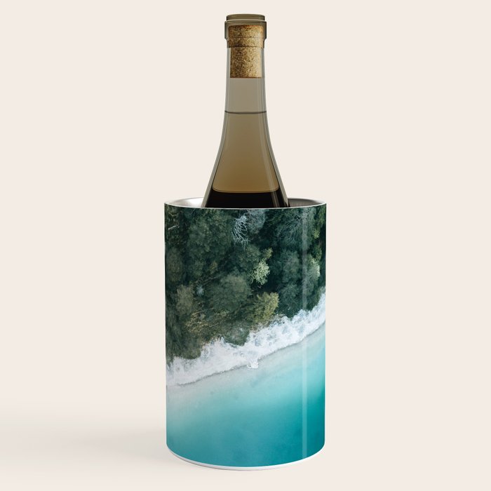 Green and Blue Symmetry - Landscape Photography Wine Chiller Gallery Image 3