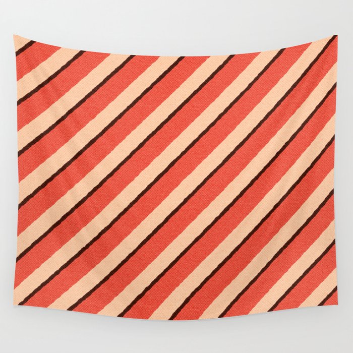 STRIPES - 003 - e Wall Tapestry Gallery Image 4