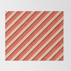 STRIPES - 003 - e Throw Blanket Gallery Image 2