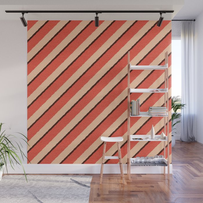 STRIPES - 003 - e Wall Mural Gallery Image 1