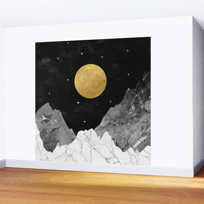 Moon and Stars Wall Mural Gallery Image 2