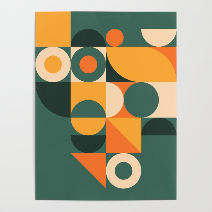 Modern Geometric 86D Poster Gallery Image 4