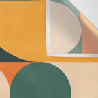 Modern Geometric 86D Wall Tapestry Gallery Image 3