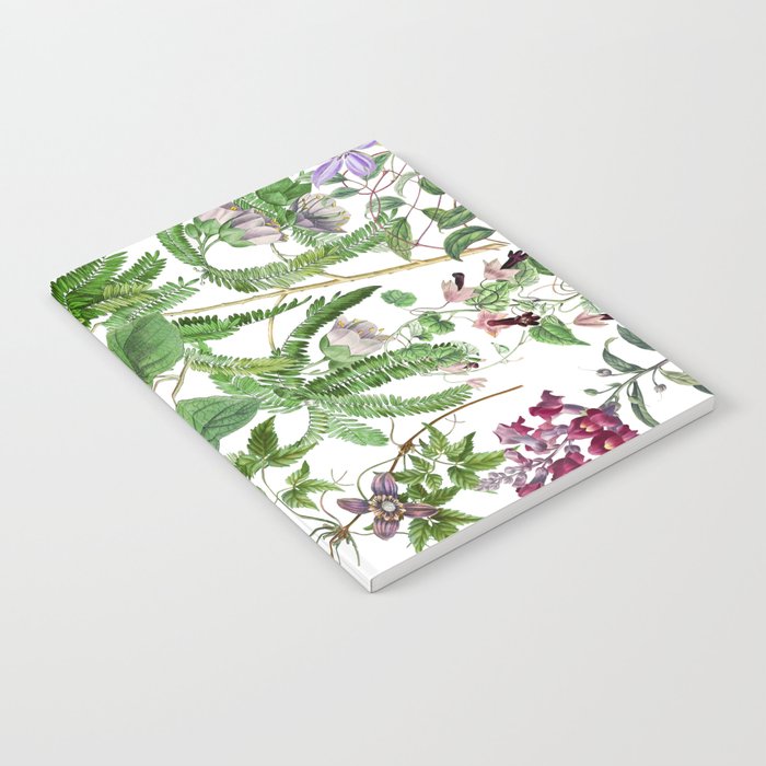 Marvelling In Mauve Botanical Illustration Notebook Gallery Image 1