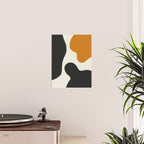 Neutral black orange curves Poster Gallery Image 2