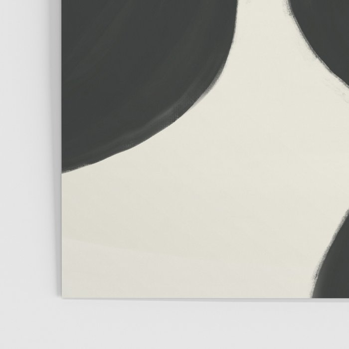 Neutral black orange curves Poster Gallery Image 3
