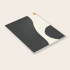 Neutral black orange curves Notebook Gallery Image 3