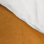 Neutral black orange curves Comforter Gallery Image 4