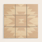 Southwestern Minimalism - Neutral Pink Wood Wall Art Gallery Image 1