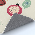 Retro Christmas Baubles Rug Gallery Image 4