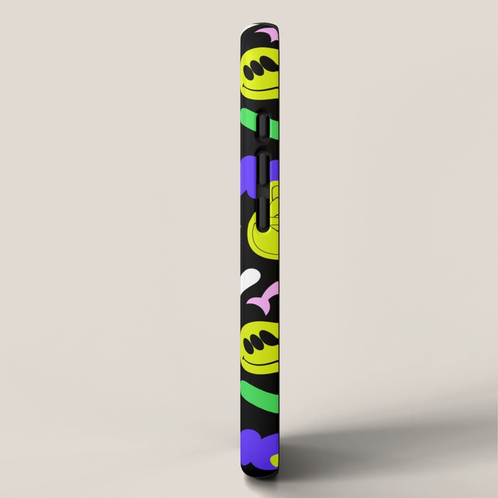 Trendy y2k sticker art pattern iPhone Case Gallery Image 2
