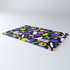 Trendy y2k sticker art pattern Rug Gallery Image 3