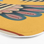 Striped Bird Pair II Bath Mat Gallery Image 3