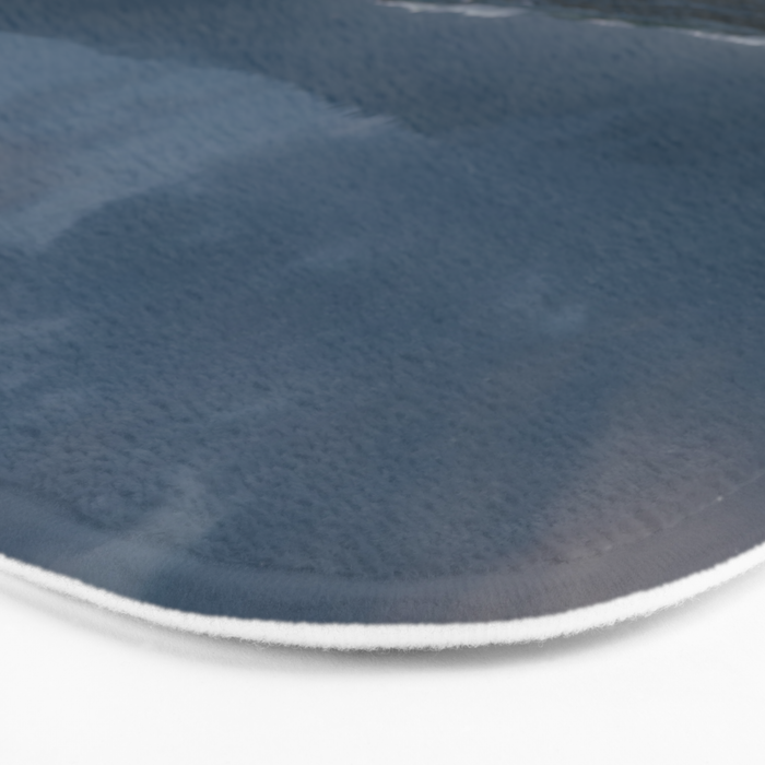 Dark Ocean Blues Bath Mat Gallery Image 3