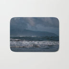 Dark Ocean Blues Bath Mat Gallery Image 1