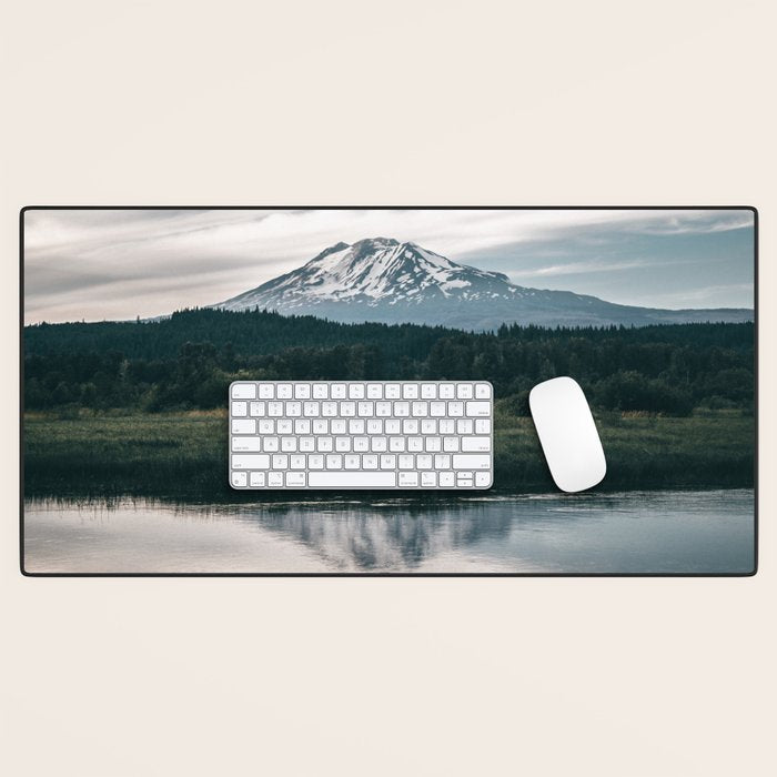 Mount Adams Reflections Desk Mat Gallery Image 1
