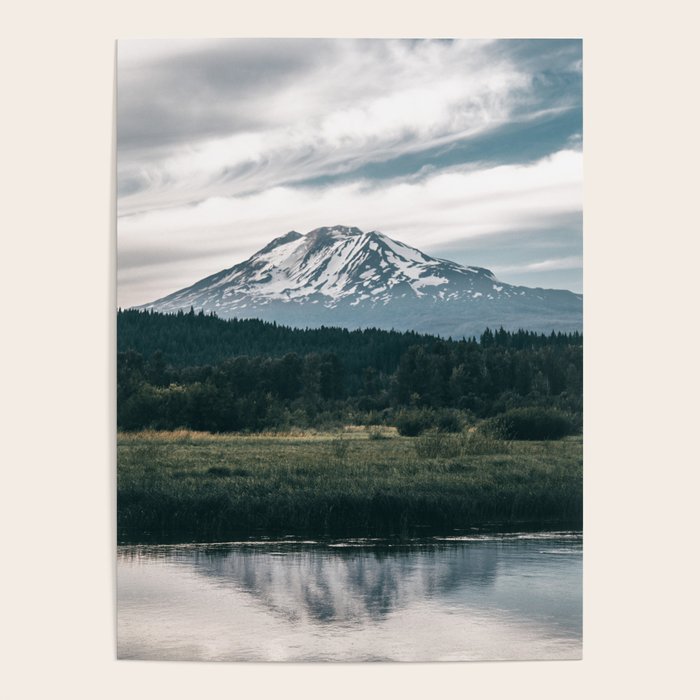 Mount Adams Reflections Poster Gallery Image 4