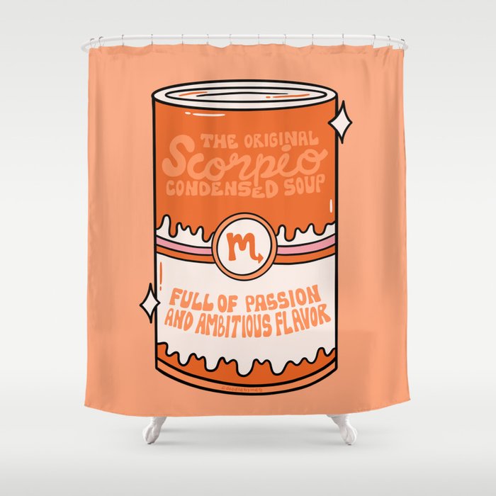Scorpio Soup Shower Curtain Gallery Image 1